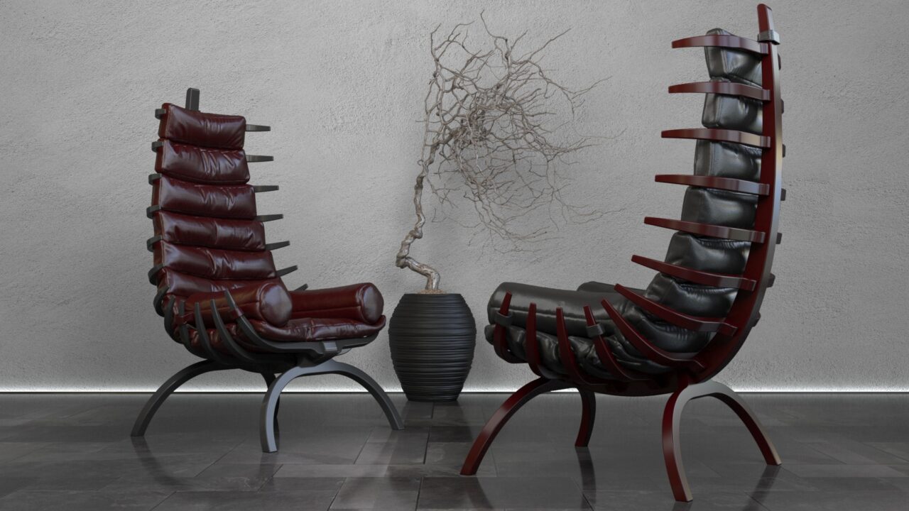 Rib Chair (фанера)